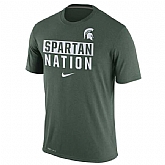 Michigan State Spartans Nike Nation Legend Local Verbiage Dri-FIT WEM T-Shirt - Green,baseball caps,new era cap wholesale,wholesale hats